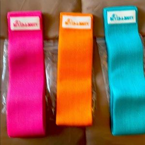 Workout bands set of 3. Brand new never used.